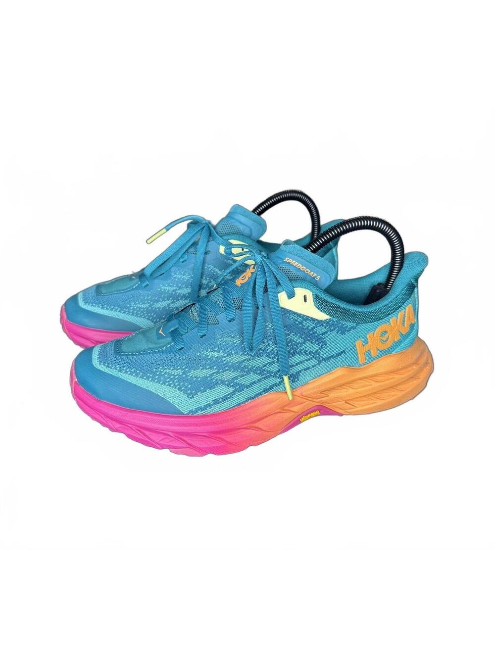 Hoka Women's Speedgoat 5 Running Shoes Deep Lake Ceramic Sz 6